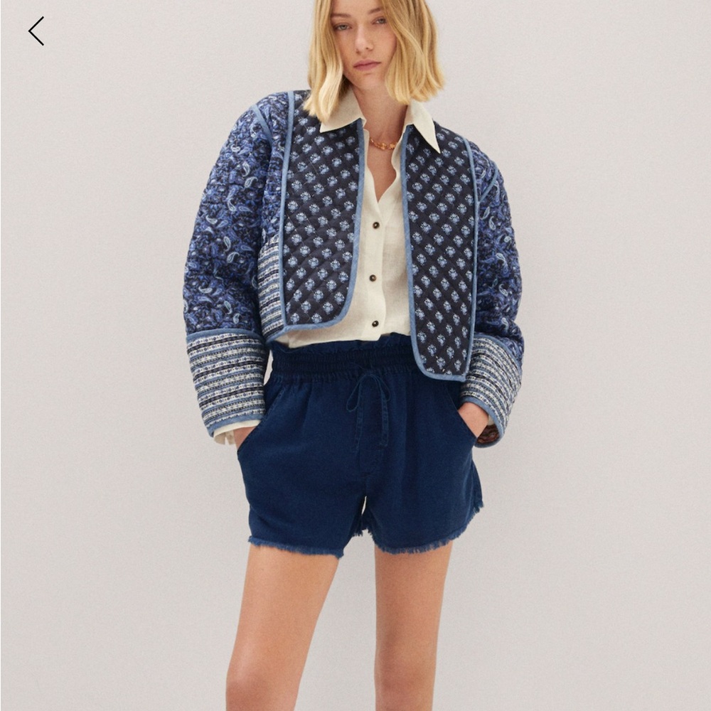 Mango Patterned Women's Jacket